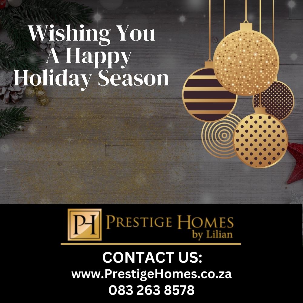 prestige homes happy holidays
